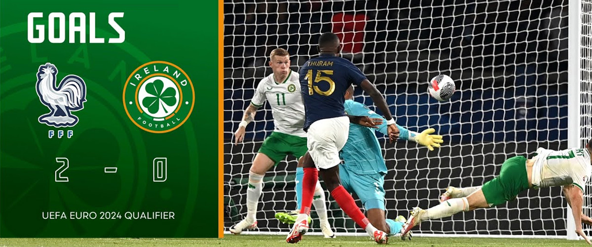 Ireland vs Francs euro 2024. 